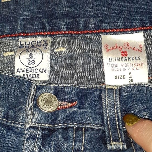 Vintage Lucky Brand Jeans‎ 159 Bootleg Button Fly 6 - Picture 3 of 7